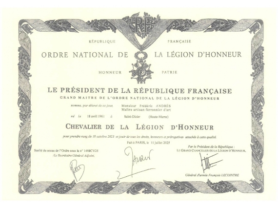 Légion d'honneur - Le DL - 24 juillet 2025